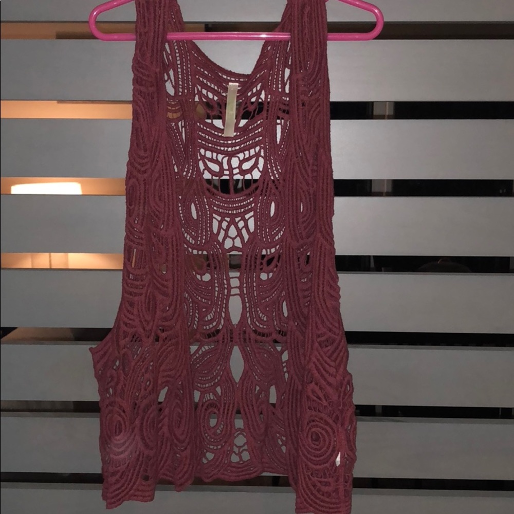 Knitted vest